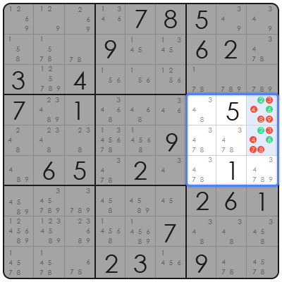 sudoku cheat sheet